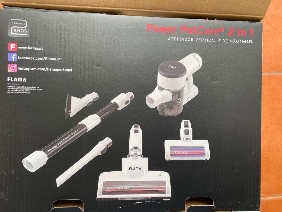 Aspirador vertical flama