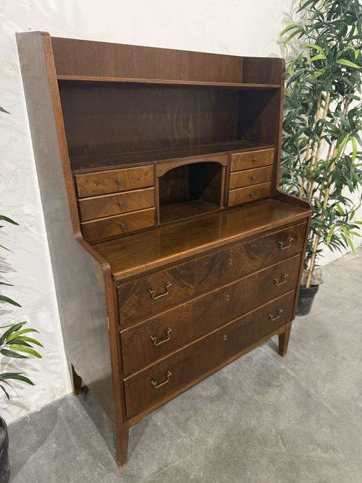 Piękny tekowy sekretarzyk duński Vintage super stan dowóz wysyłka