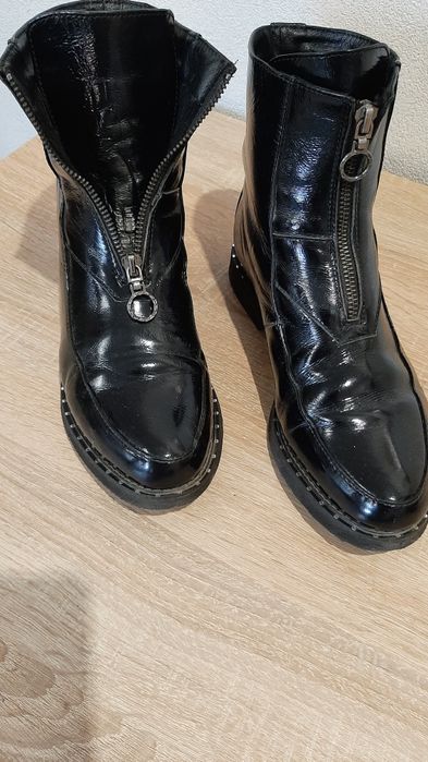 Жіночі лакові  ботинки сезон осінь весна