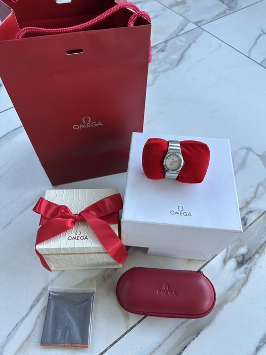 OMEGA Constellation damski kupiony w salonie w PL komplet z pudełkiem