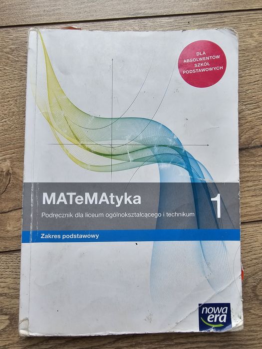 Matematyka 1 zakres podstawowy nowa era