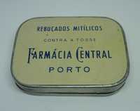 Caixa (lata) rebuçados da Farmácia Central Porto