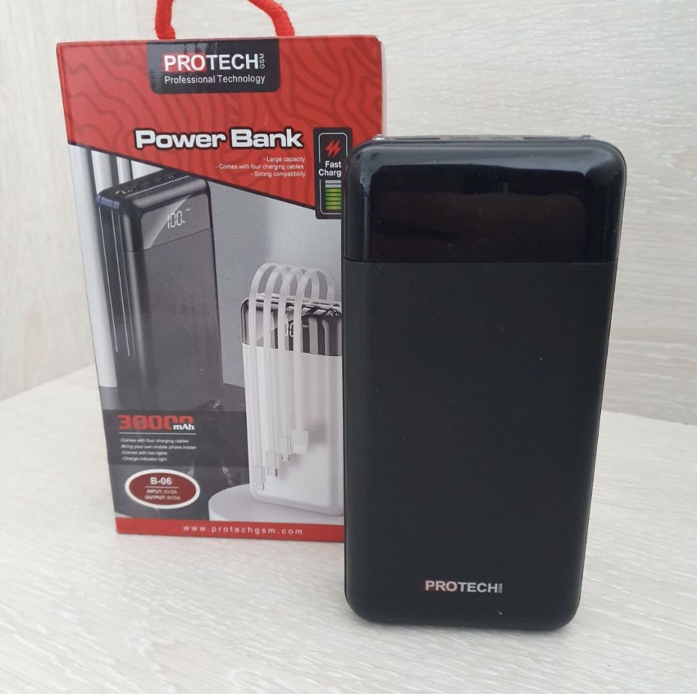 Потужний повербанк 30 000mAh