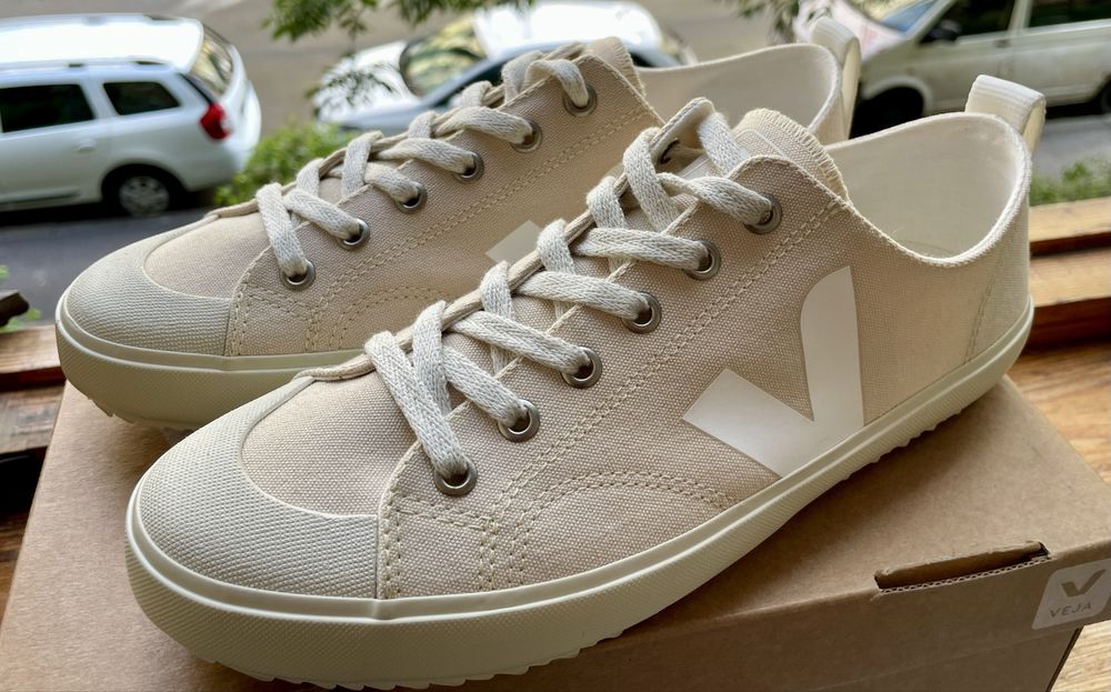 Кеди VEJA Nova CANVAS AREIA WHITE розмір 40-41