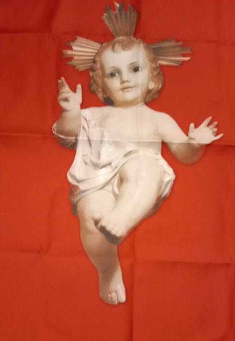 Estandarte Menino Jesus, para varandas/janelas