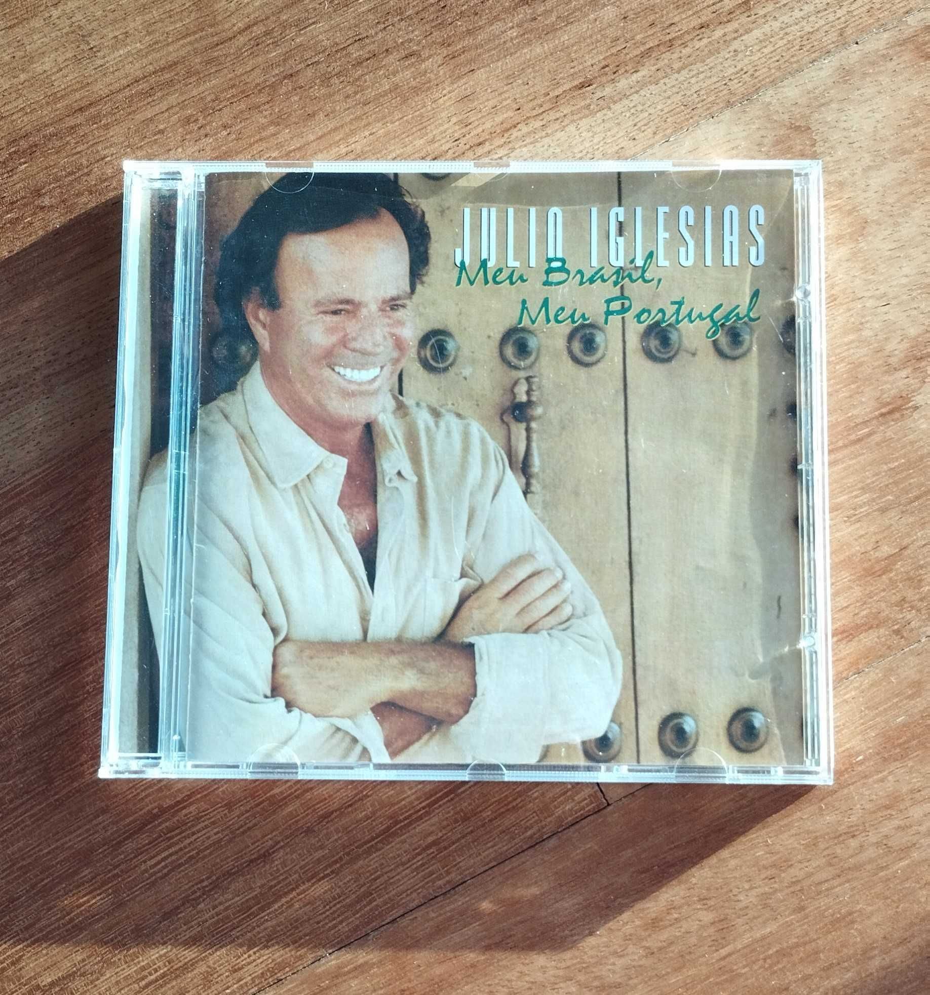 CD Álbum original -  JÚLIO IGLESIAS - Meu Brasil, Meu Portugal