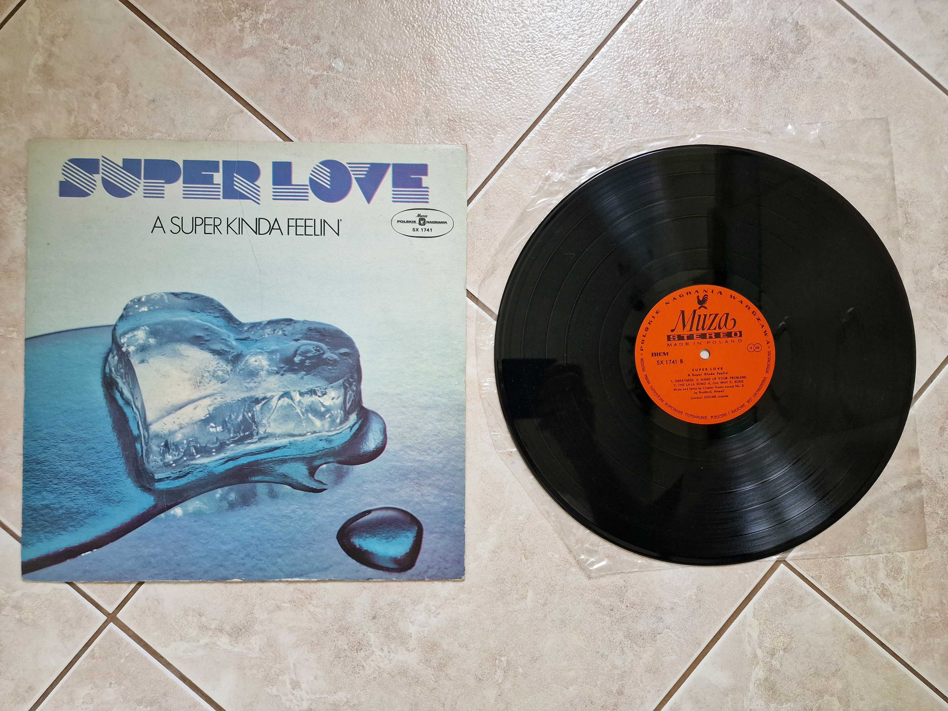 Płyta SUPER LOVE "A super kinda feelin" LP Winyl Polskie Nagrania 1979