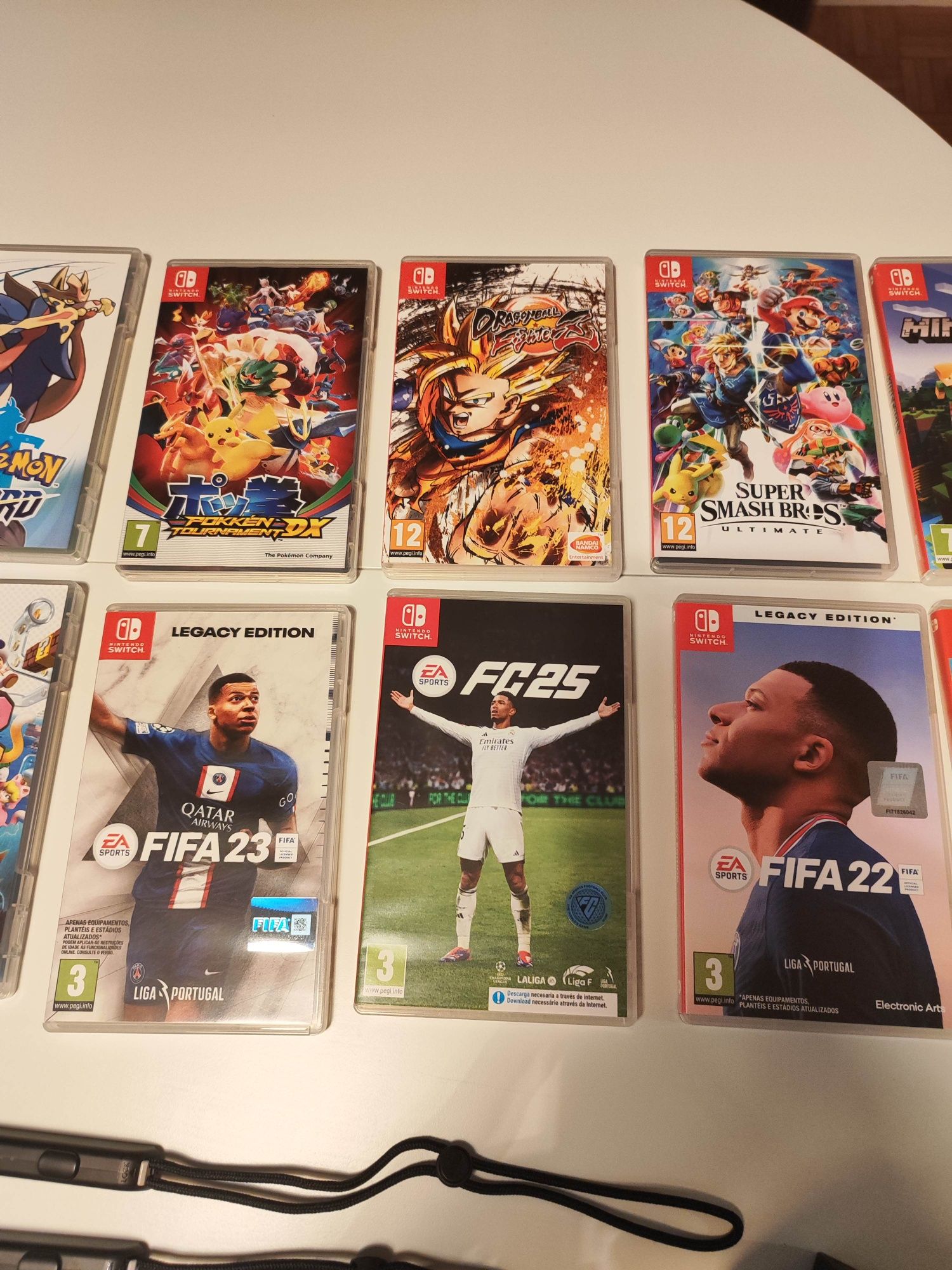 Nintendo switch+ 14 jogos + acessórios