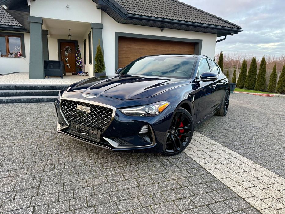 Genesis G70 3.3 v6 370km full prestige kamery navi panorama