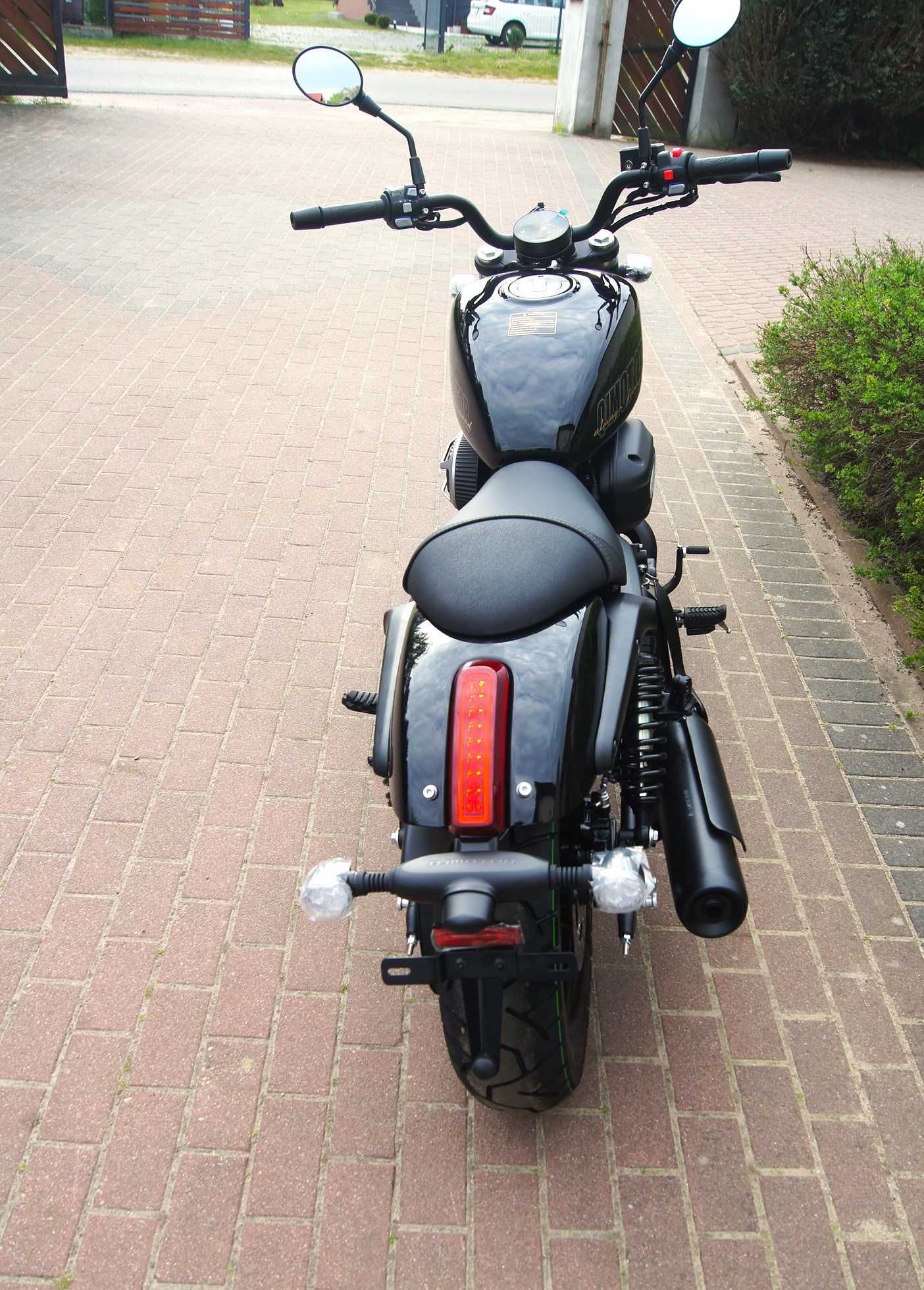QJ motor SRV 12 V-twin na prawko B  125 cc Reda Słupsk Puck + gratisy