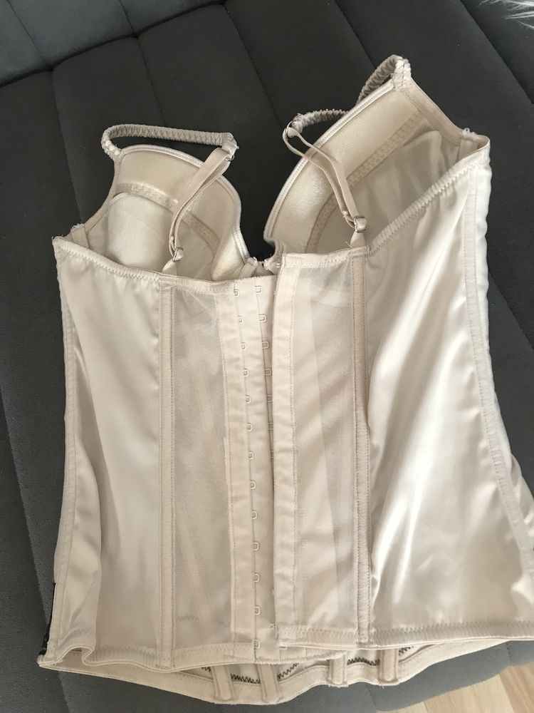Gorset ecru H&M  r. 36
