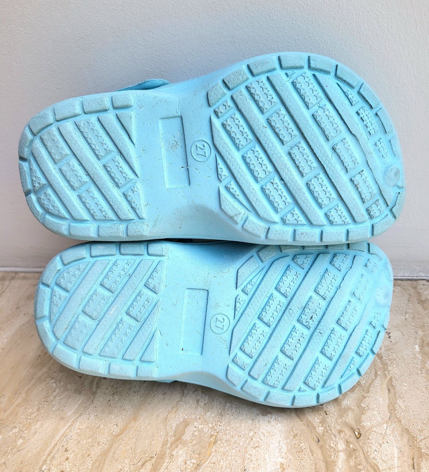 Klapki typu crocs r. 27 kąpielowy kapcie kraby
