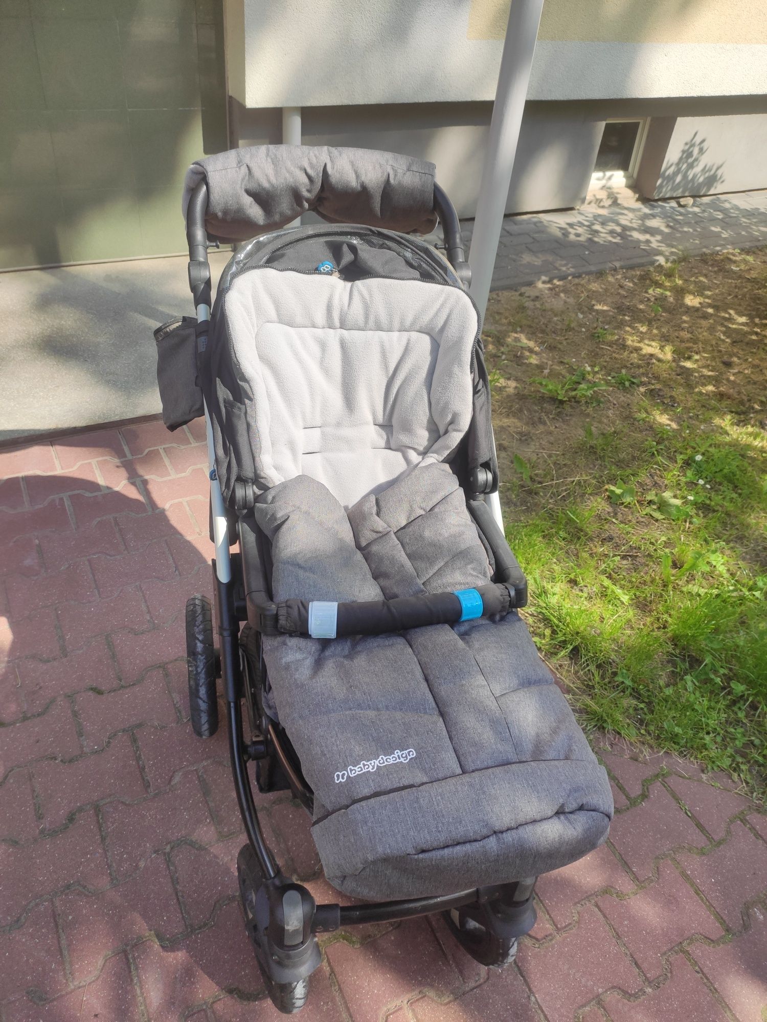 Wózek Baby Desing husky 2w1 (spacerówka, gondola)