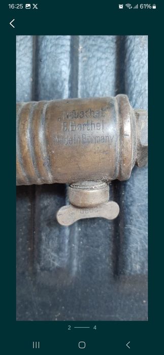 Maçarico vintage a gasolina