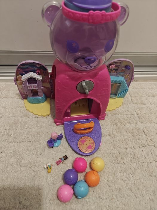 Miś automat Polly pocket minilalki