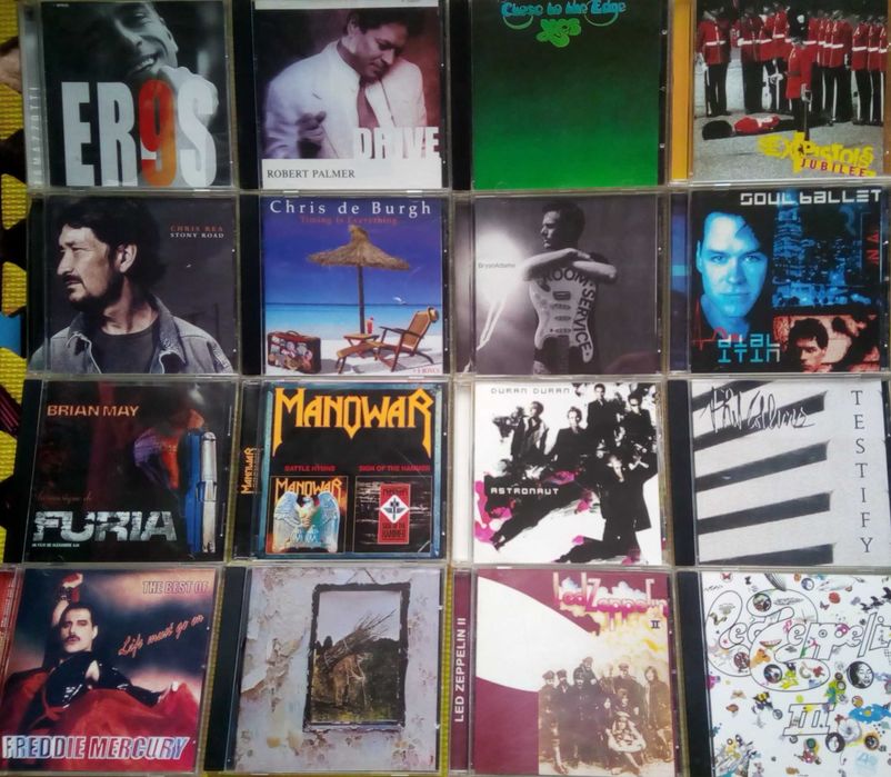 CD 80е-90е разных стилей направлений редкие музыкальные компакт диски