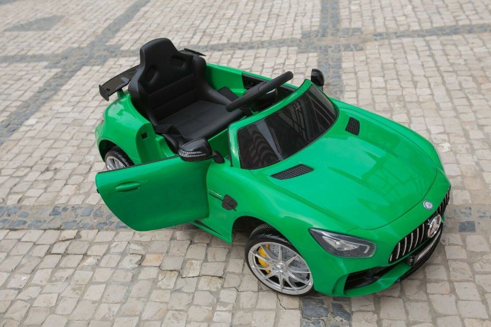 OKAZJA! Mercedes GTR zielony auto na akumulator NOWY Autko dla dziecka