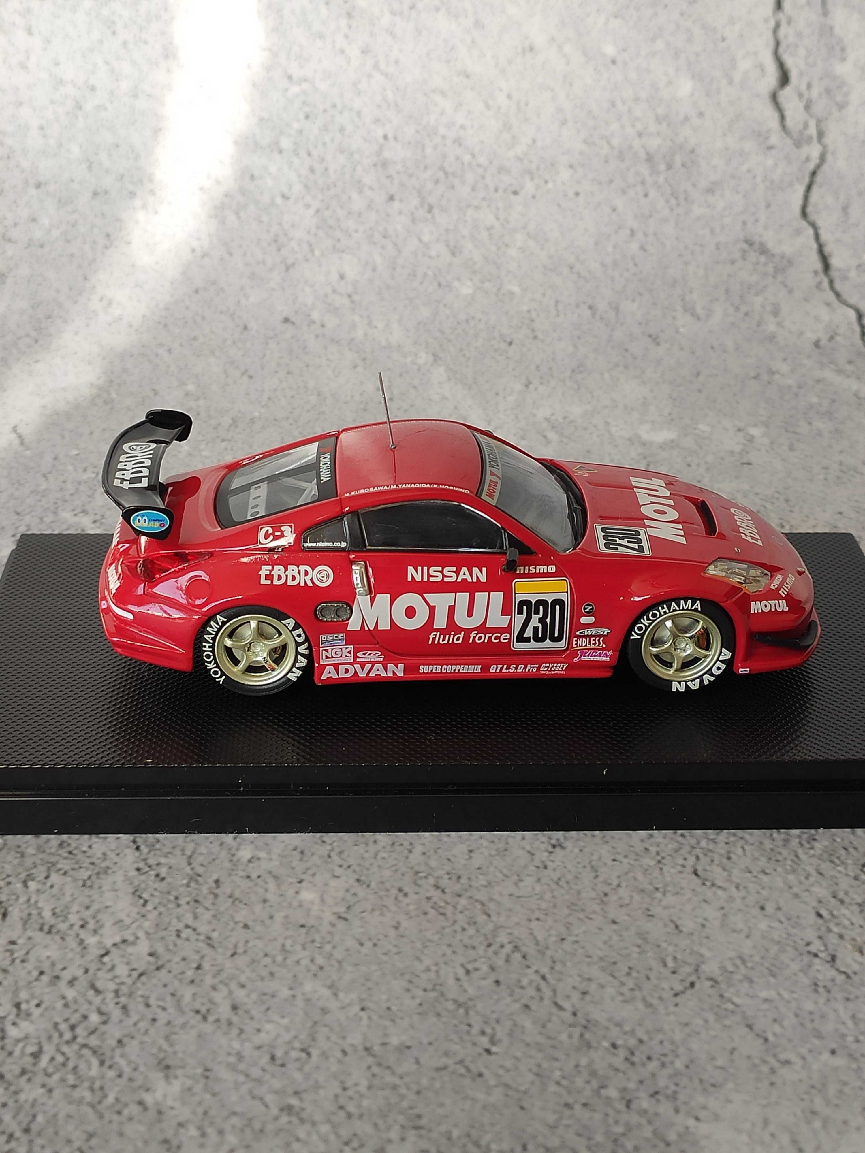 EBBRO 1/43 Motul Advan Nissan Z Suzuka 1000km 2004