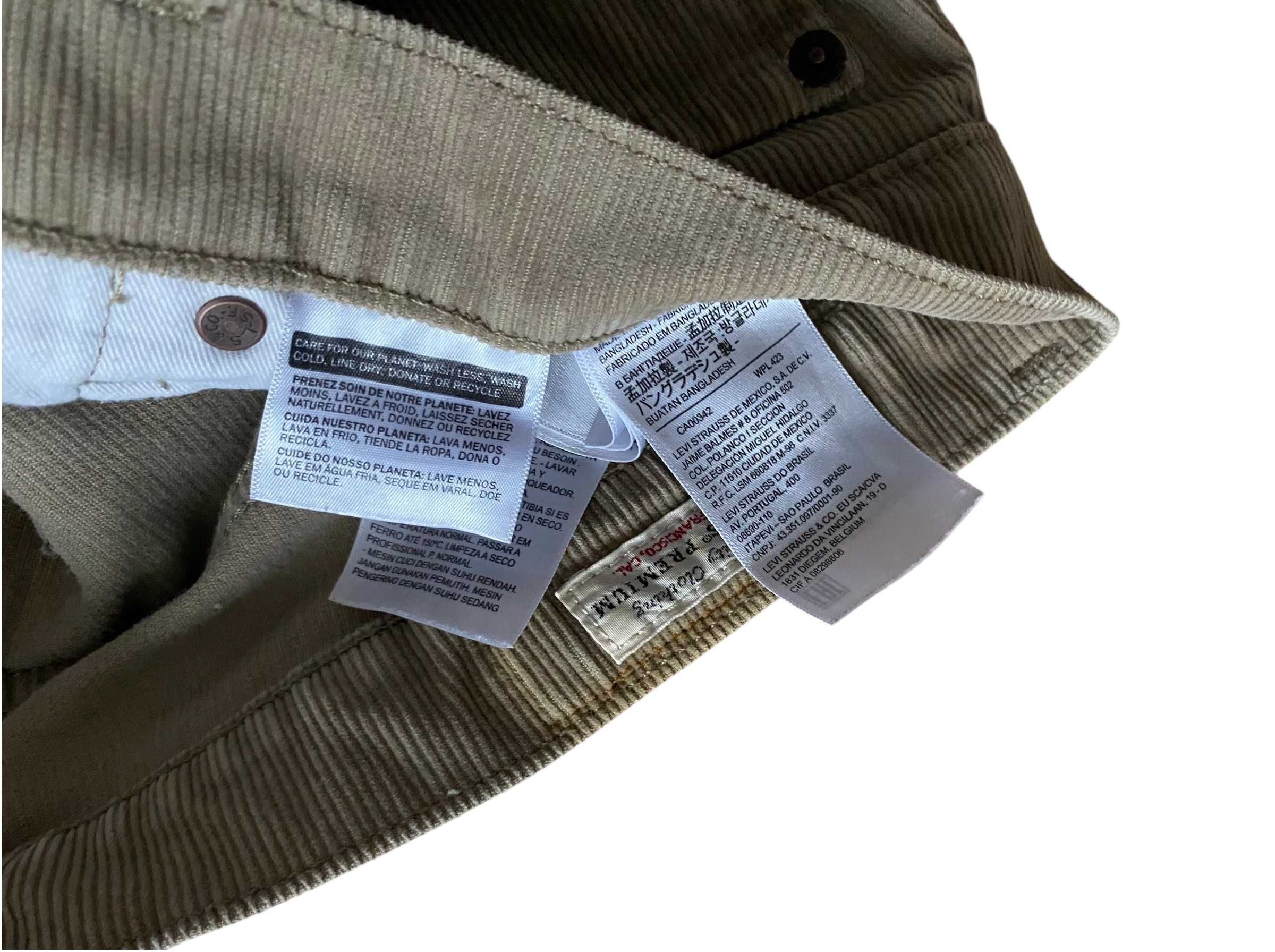 Levi's 511 Premium W36/L34, stan bardzo dobry