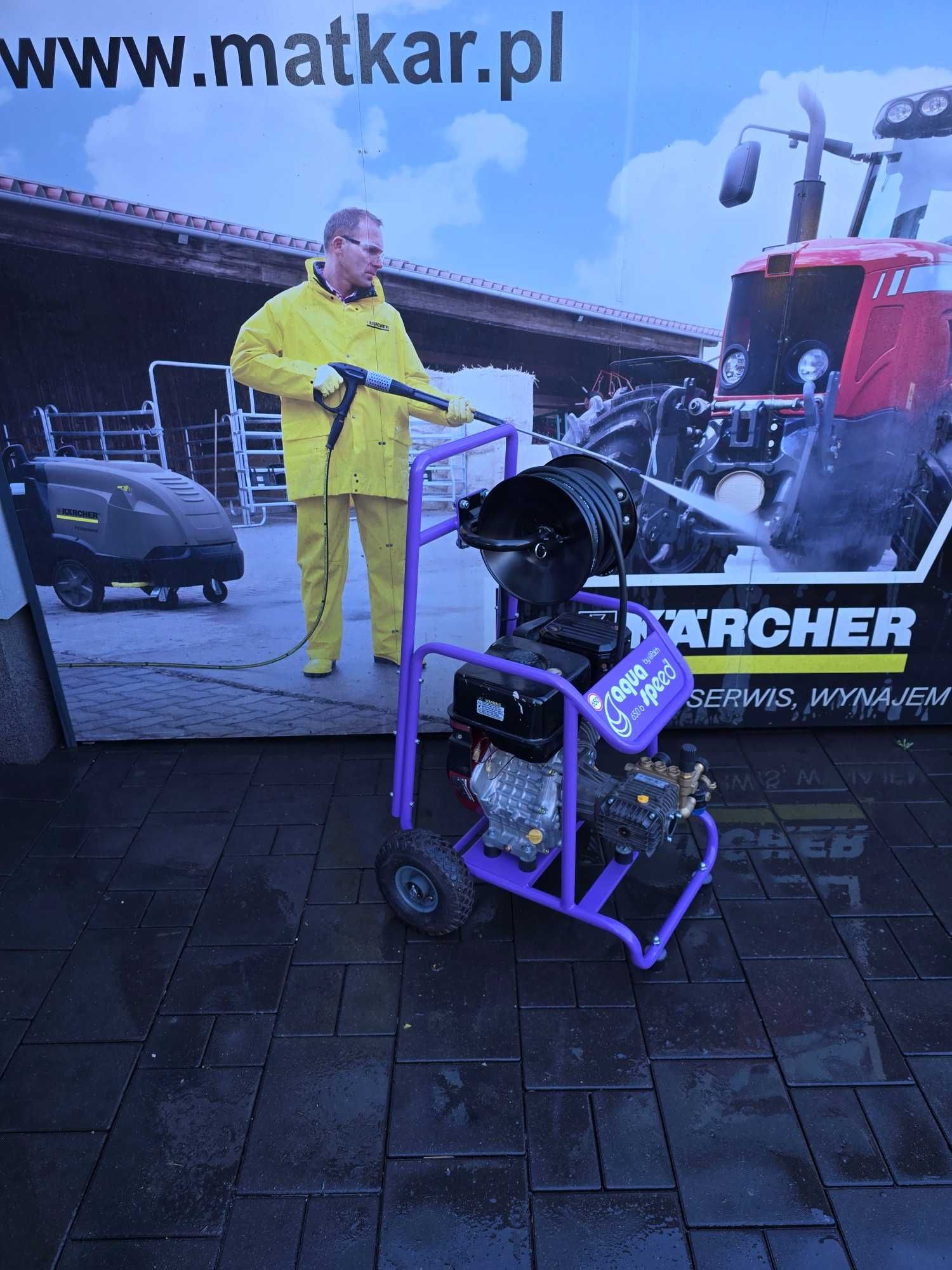 Myjka spalinowa FALCH Aqua Speed 650B Nowa Pompa  Oertzen,Karcher, R3B