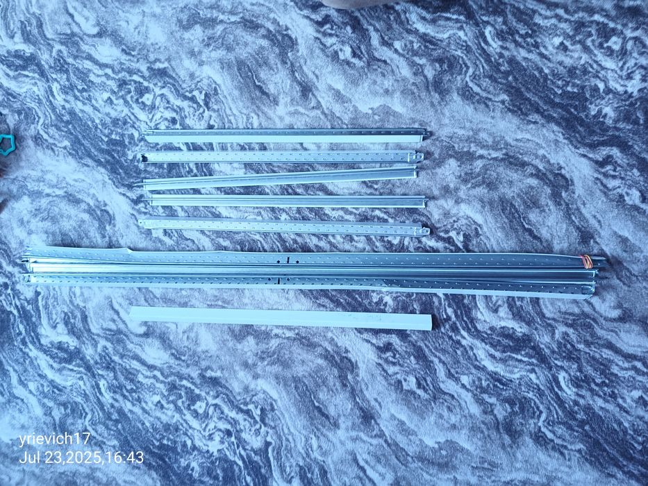 Профіль KRAFT Fortis T-24 1200x25x24 мм та 60 см. білий!