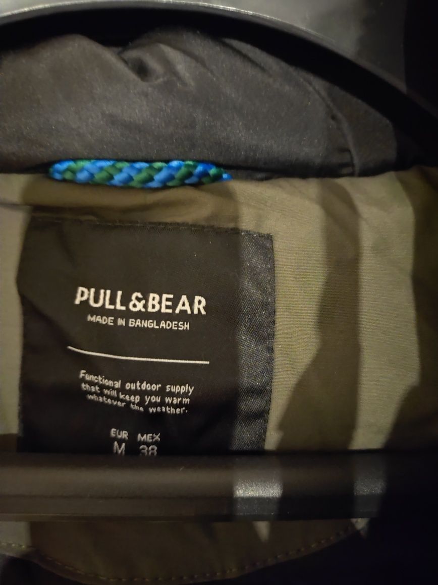 Nowa męska zimowa kurtka Pull&Bear M parka