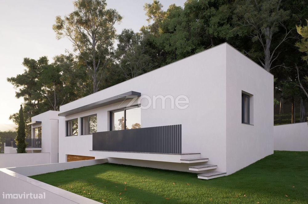 Moradia T3+1 nova de 4 frentes com jardim - Castêlo da Maia, Maia