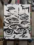 Pintura sobre tela pequena dimensão