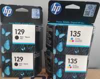 Оригінальні картриджі HP 129, HP 135