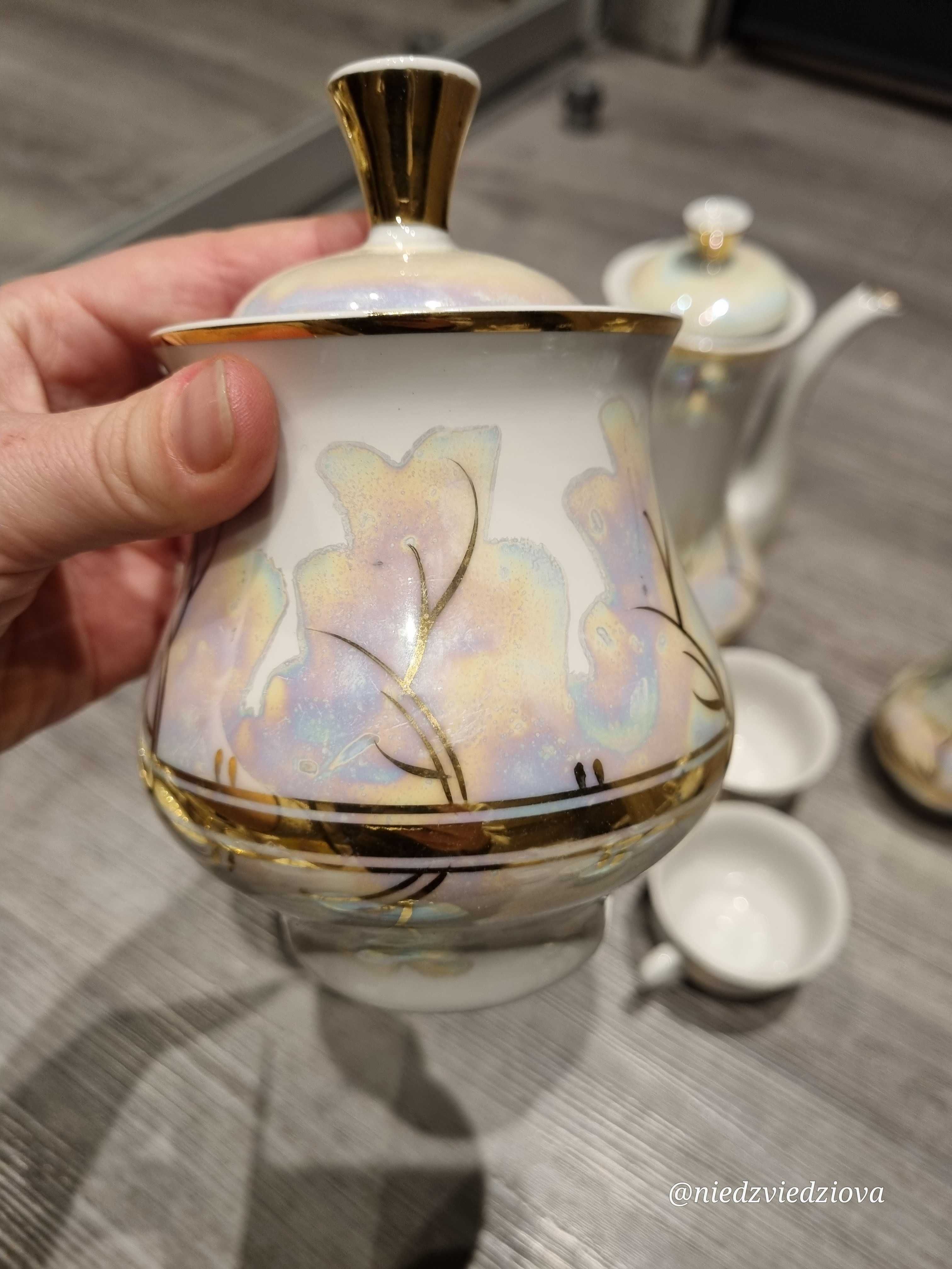 Komplet porcelany
