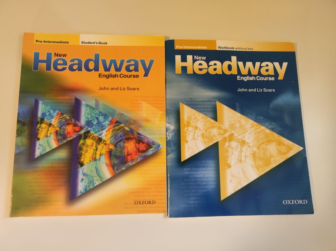 Książki do angielskiego Headway pre-intermediate