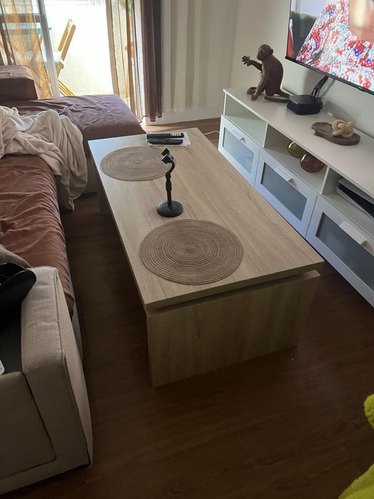 Mesa apoio extensivel