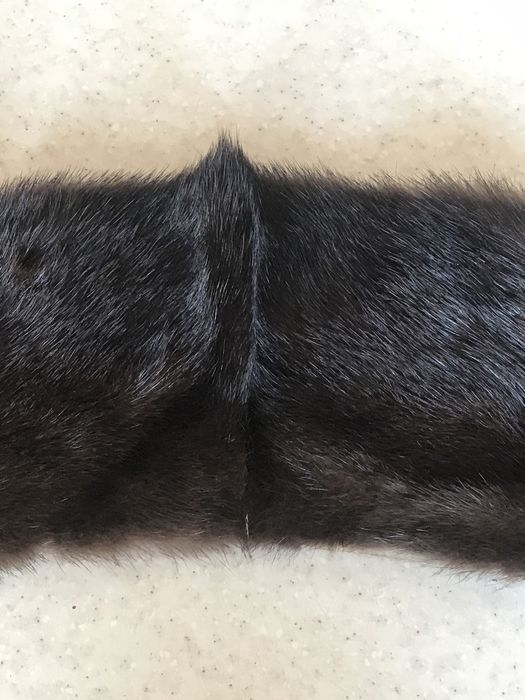 Воротник из натуральной норки.новый.73 сантиметра.