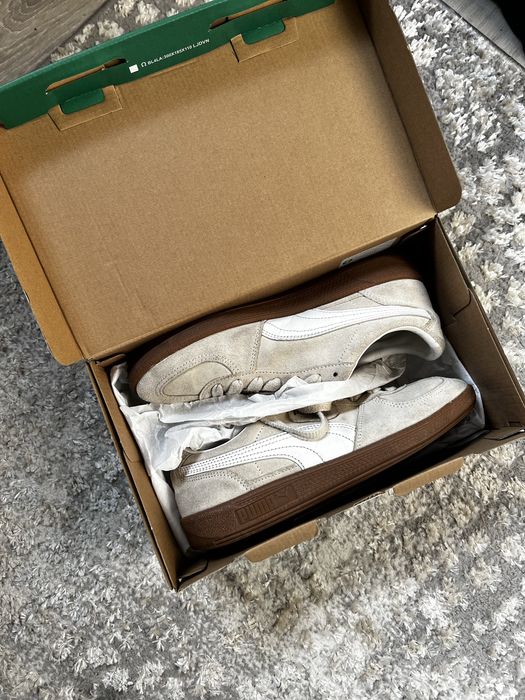 Кеди Puma Palermo оригінал бежеві б/у