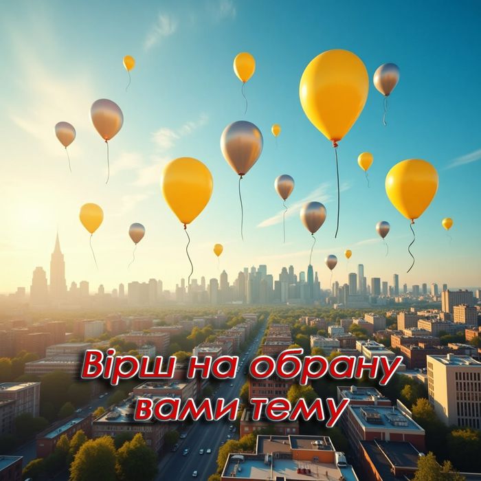 Напишу вірш на замовлення