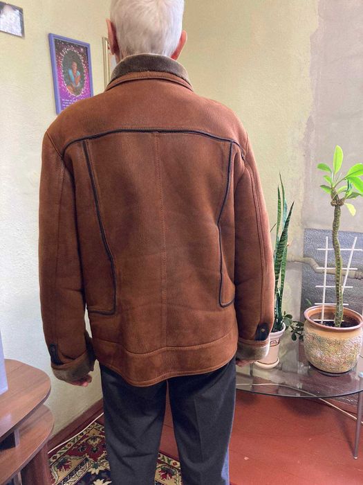 Мужская дубленка чоловіча дублянка