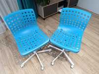 2 x fotel biurowy dla dzieci IKEA