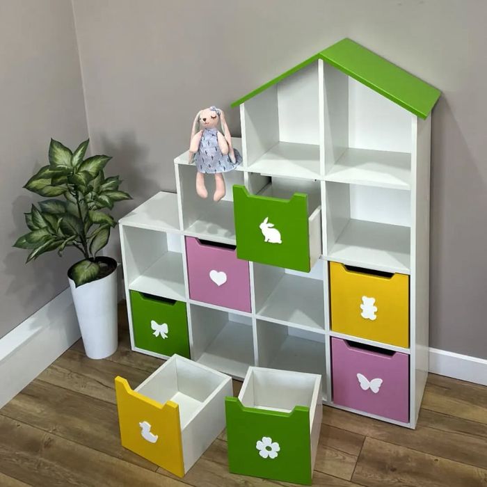 Дитячий стеллаж для іграшок