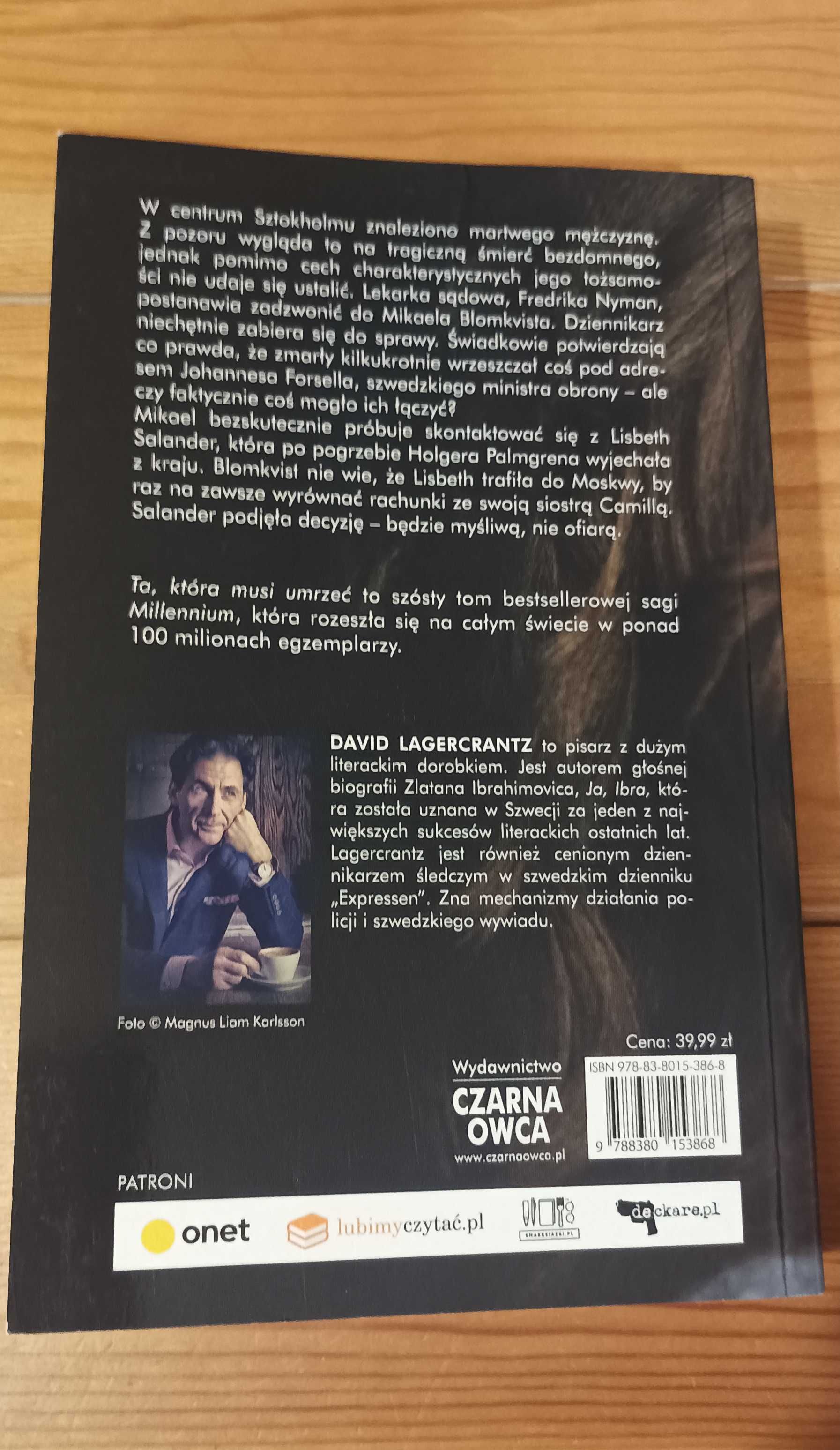 Ta która musi umrzeć David Lagercrantz