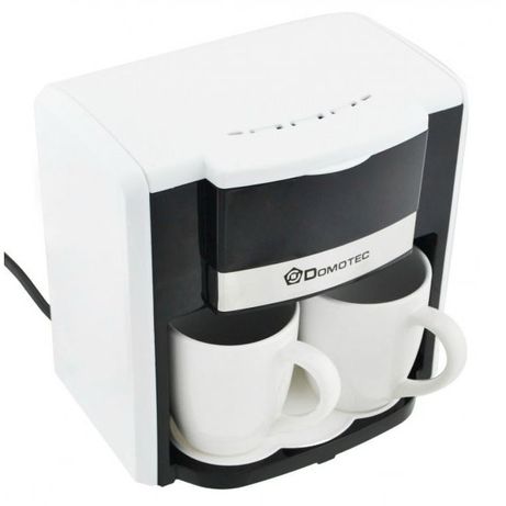 Кофеварка Domotec MS-0706 с двумя чашками в наборе белая
4 в наличии