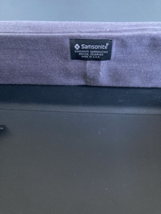Mala viagem de porão, Samsonite, 2 rodas