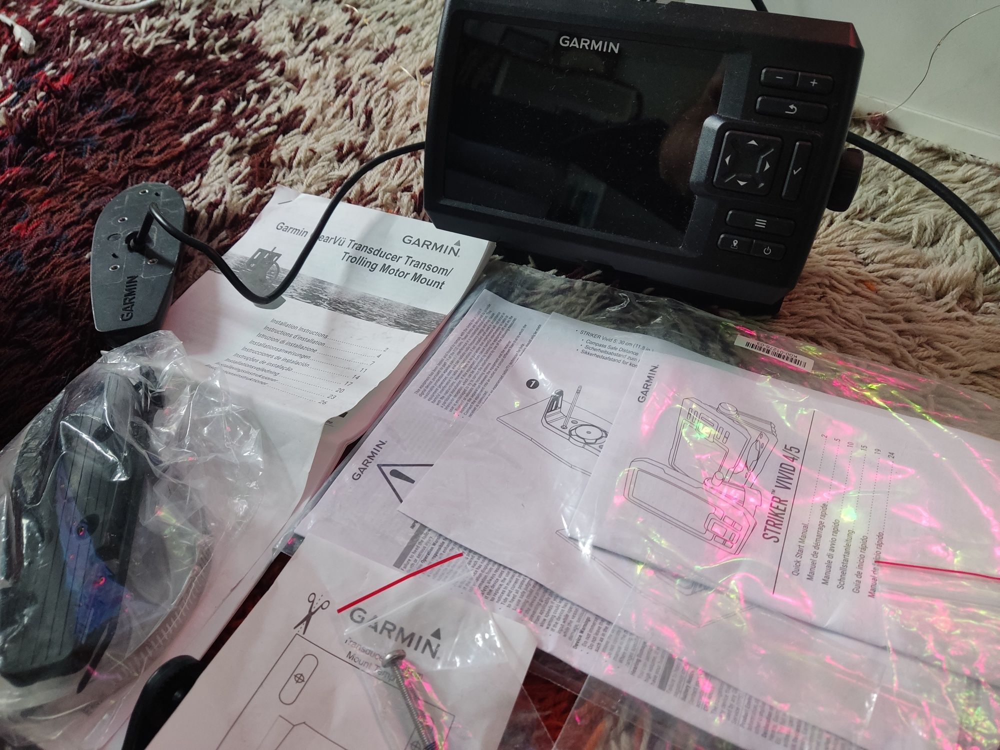 echosonda Garmin Striker vivid 5cv z przetwornikiem GT20