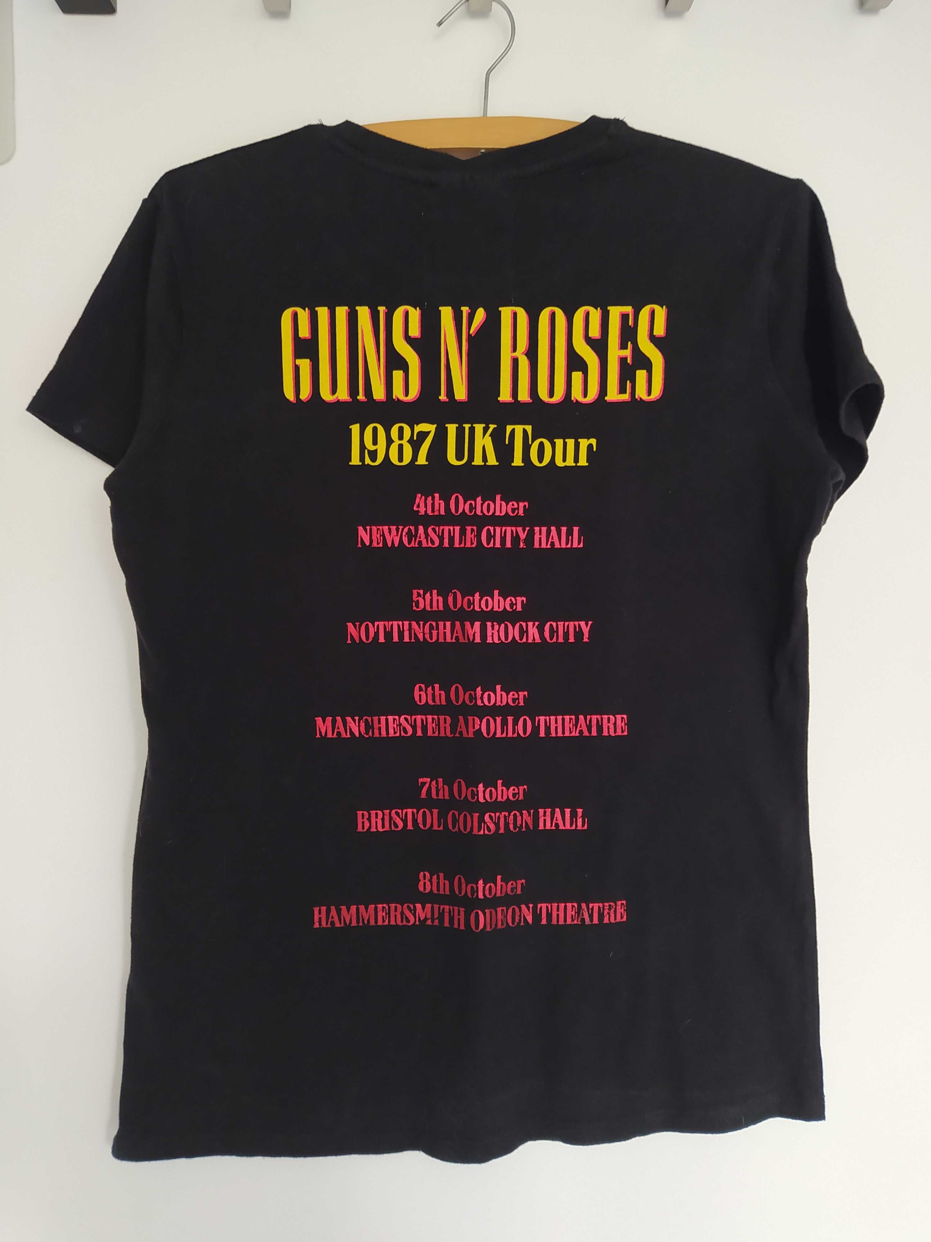 Czarna bluzka Guns N' Roses S