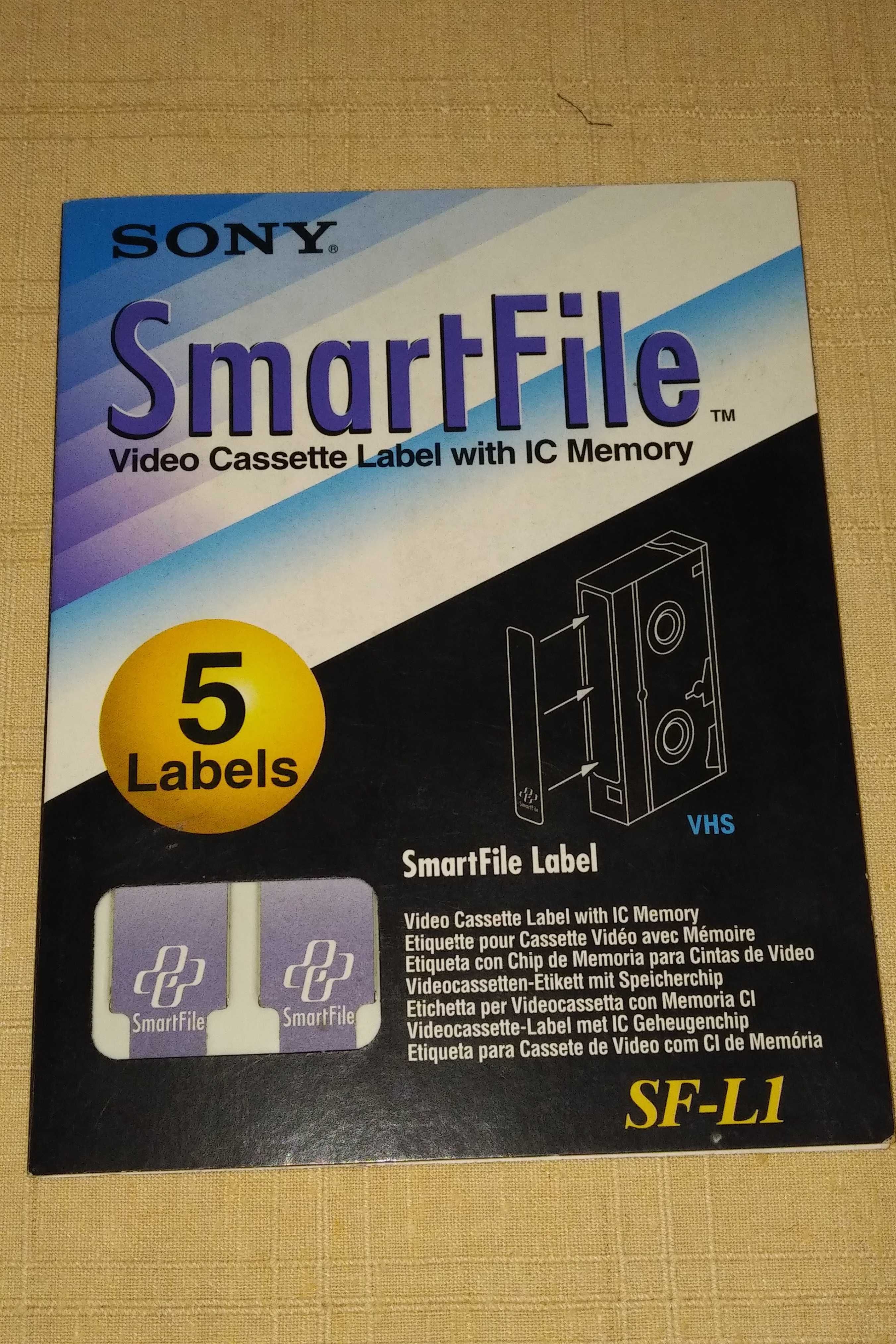 Smartfile Sony 4 etiquetas novas video