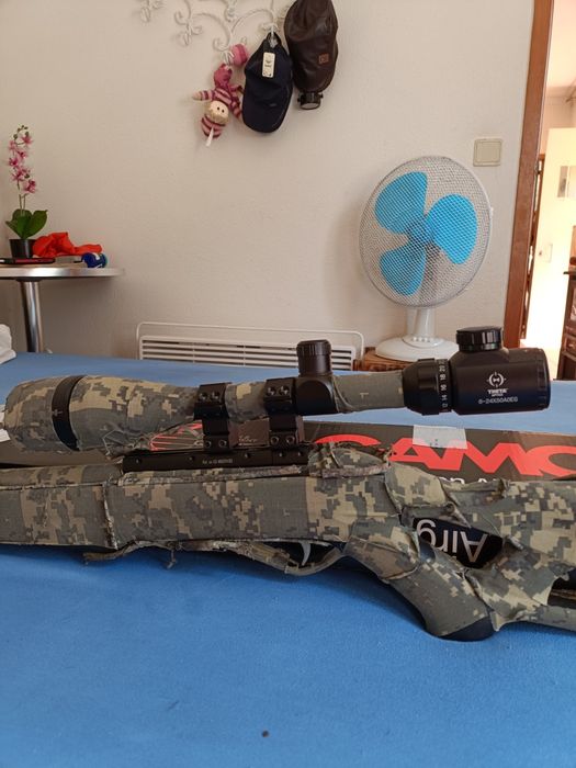Carabina 4,5 marca gamo. Modelo whisper maxin IGT semi novo.com luneta