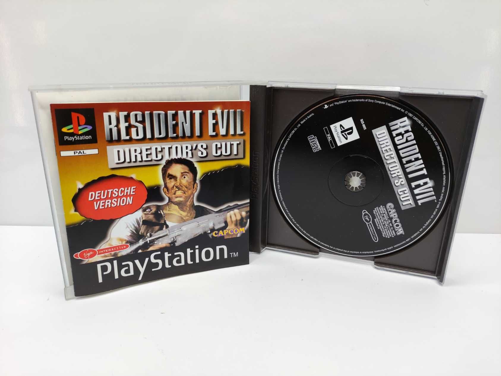 Resident Evil 3 director's cut PlayStation 1 PSX PS1