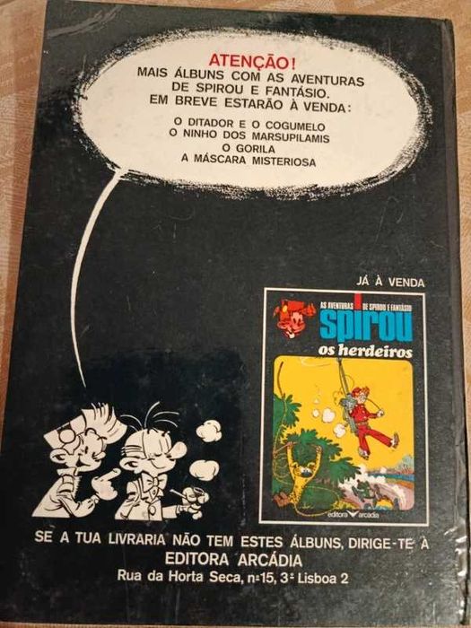 As aventuras de Spiroy e Fantásio, o refúgio da moreia