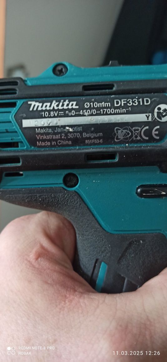 Wkrętarka Makita DF331D