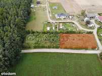 Działka budowlana przy lesie 1508 m2 - Ciecholewy