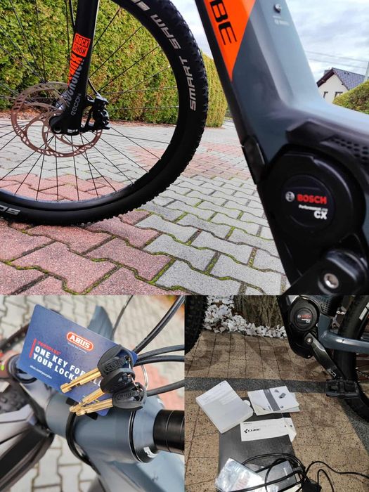 Rower elektryczny Cube Reaction Ex Bosch performance Cx 625 Wh